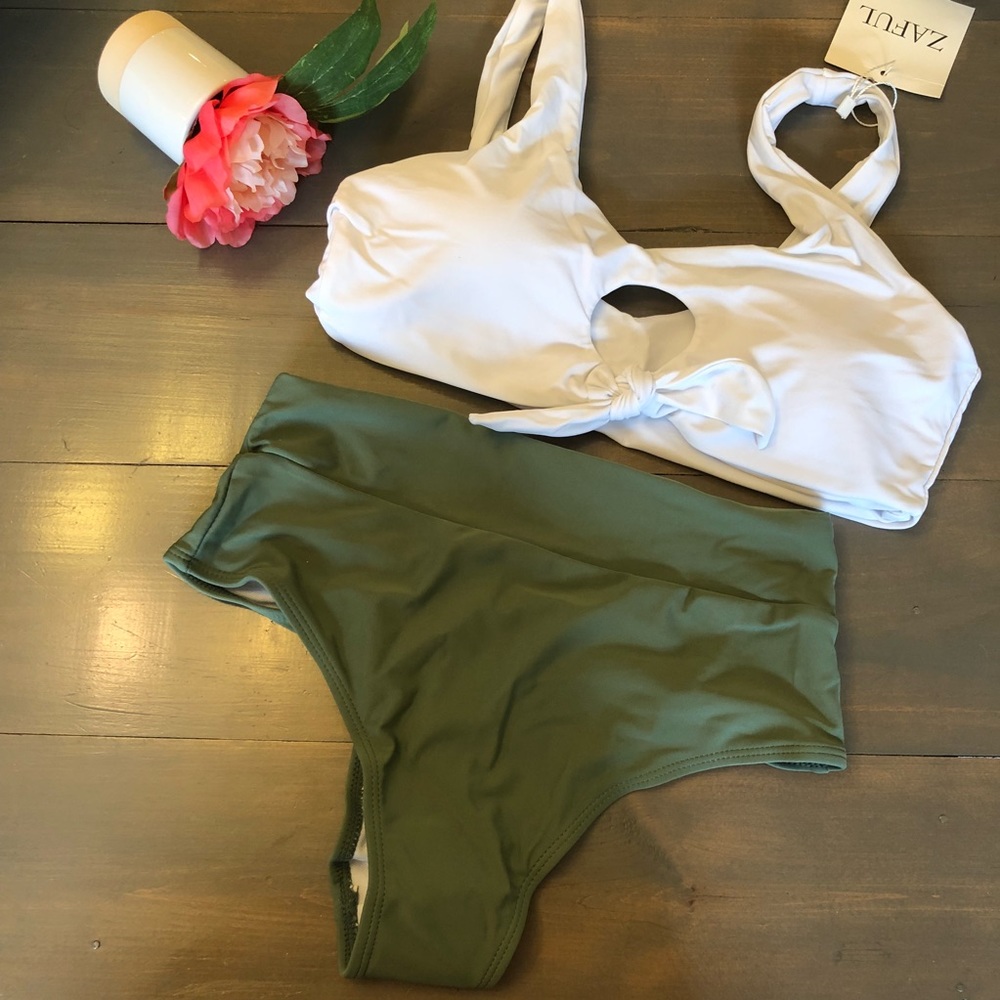 High Waist Cheeky Swimsuit